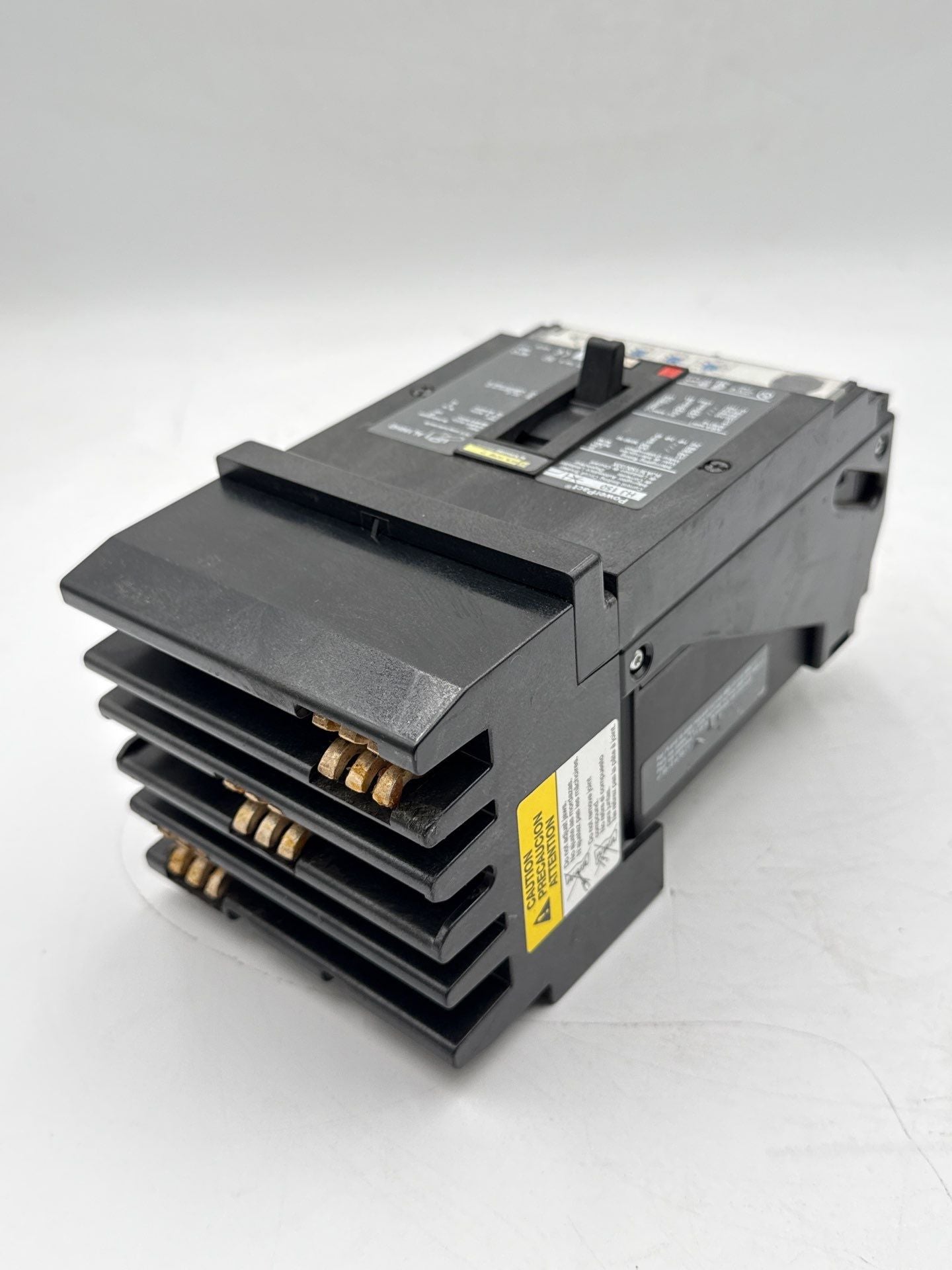 Square D HJA36150U33X I-Line Circuit Breaker 150A 3P 600V HJA 150 Amp 3 Pole Used