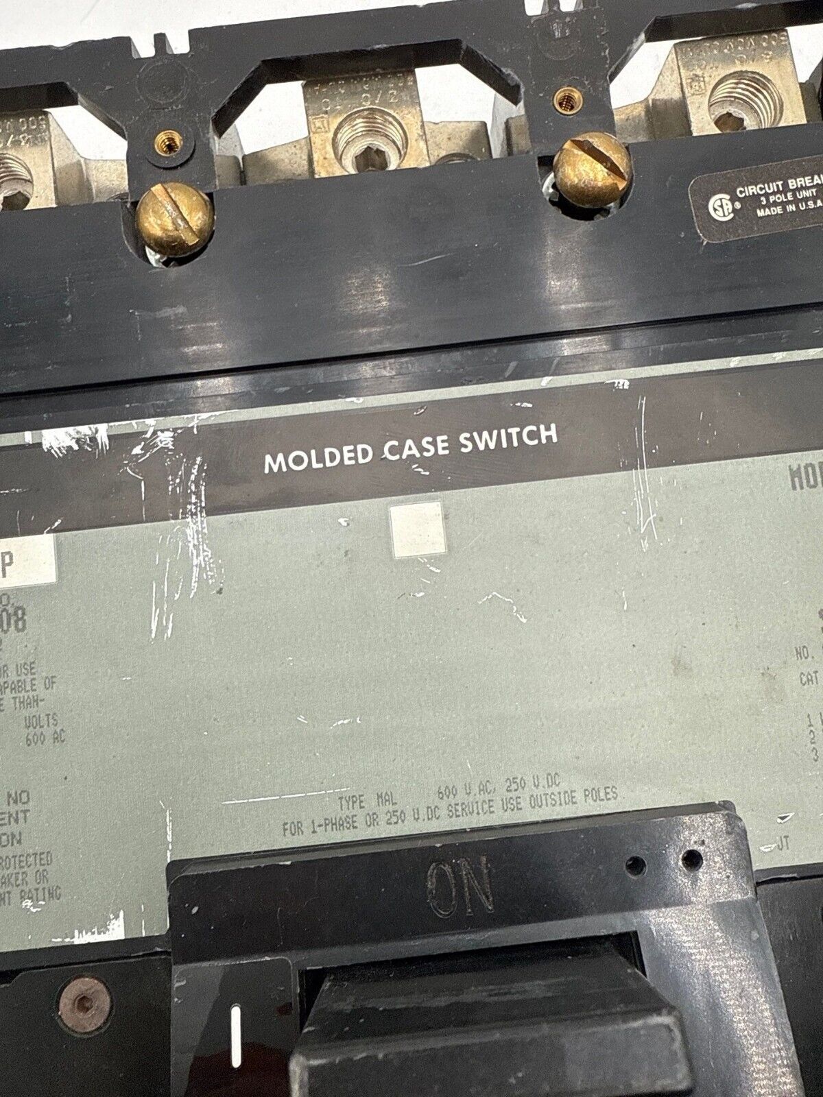 Square D MAL360008 Used