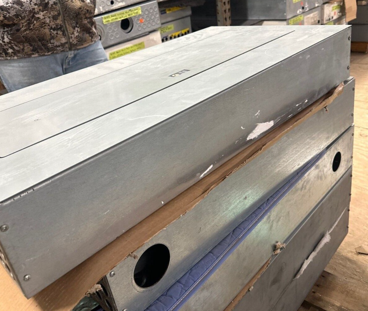 Square D NQOD442L225 Panelboard 225A 208Y/120V 3PH 4W Main Lug Panel MLO 42 Cir P285 Used