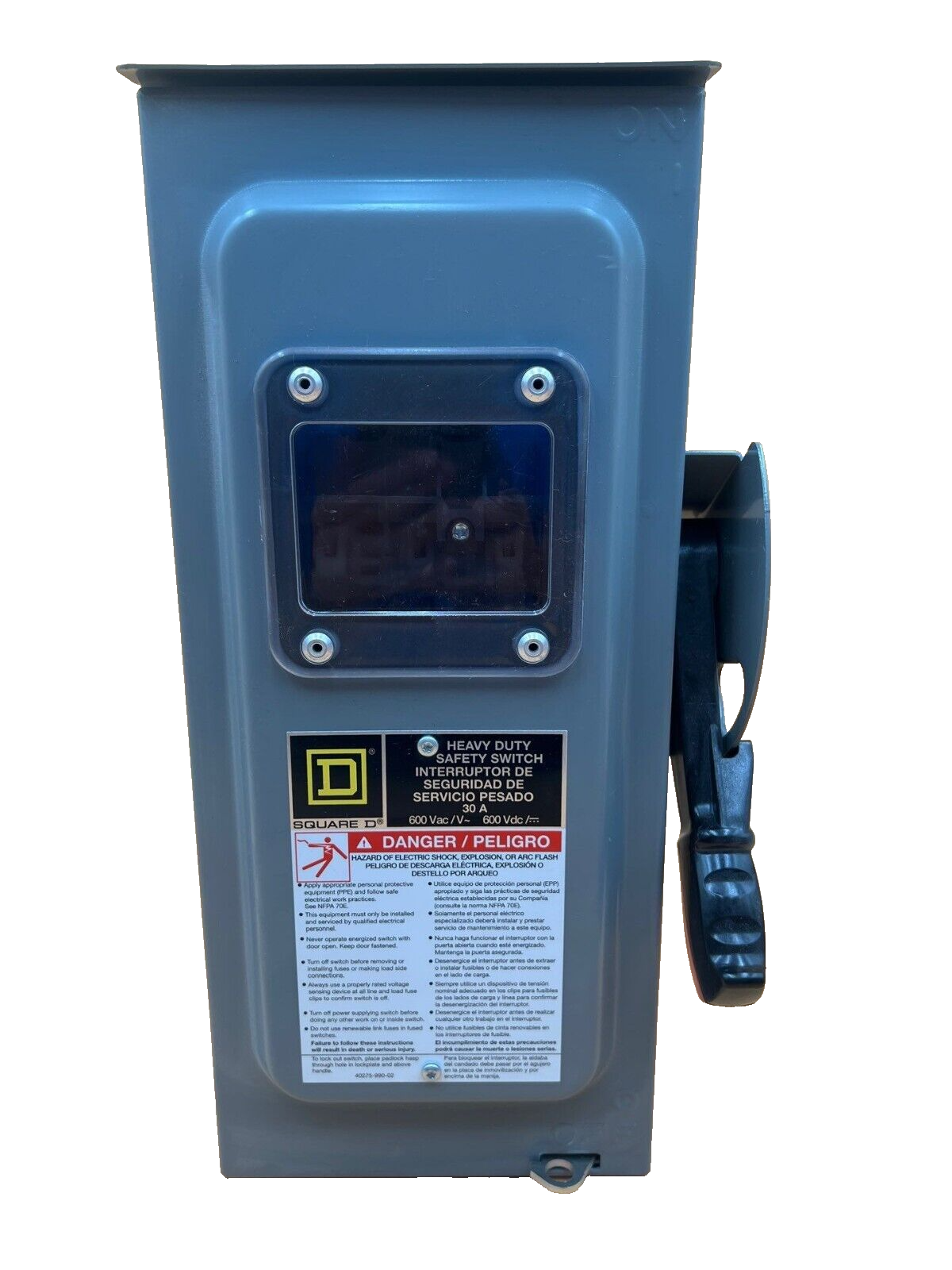 Square D H361NRBGLSPLOVW New