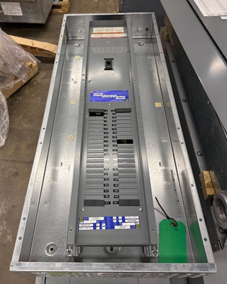 Square D NQOD442L225CU Panelboard 225A 240V 3PH 4W 42 Cir Indoor Encl MCB 225Amp P637 Used