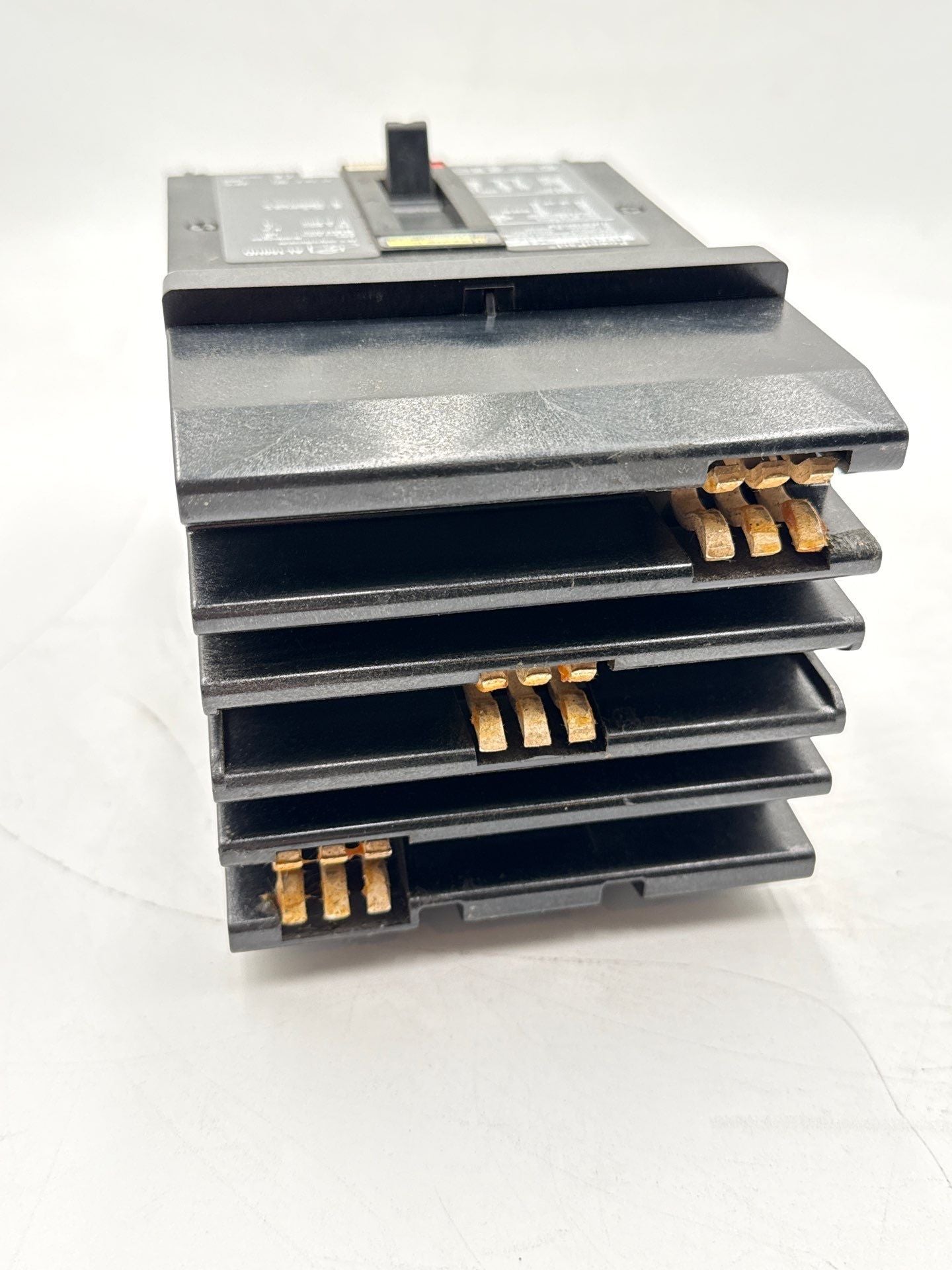 Square D HJA36150U33X I-Line Circuit Breaker 150A 3P 600V HJA 150 Amp 3 Pole Used