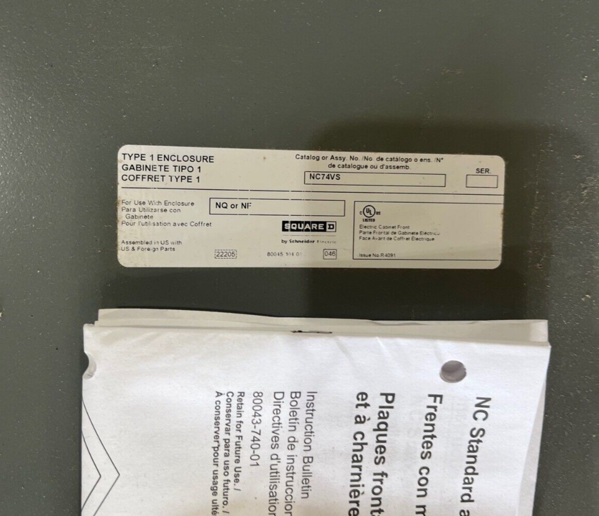 Sq D NQ Panelboard 600A 208Y/120V 3PH 42 Cir LGP36600U31X MCB Indoor Encl P675 New