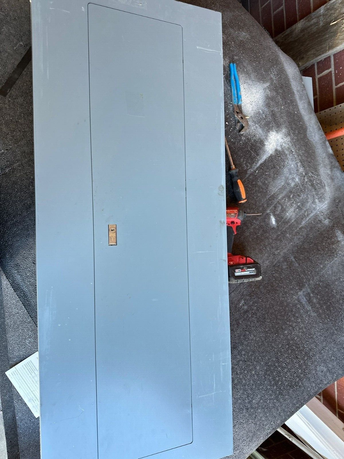 Square D NQOD Panelboard 100A 208Y/120V 3PH 4W MCB Main Q2L3100 42 CIR NEMA 1 P319 Used