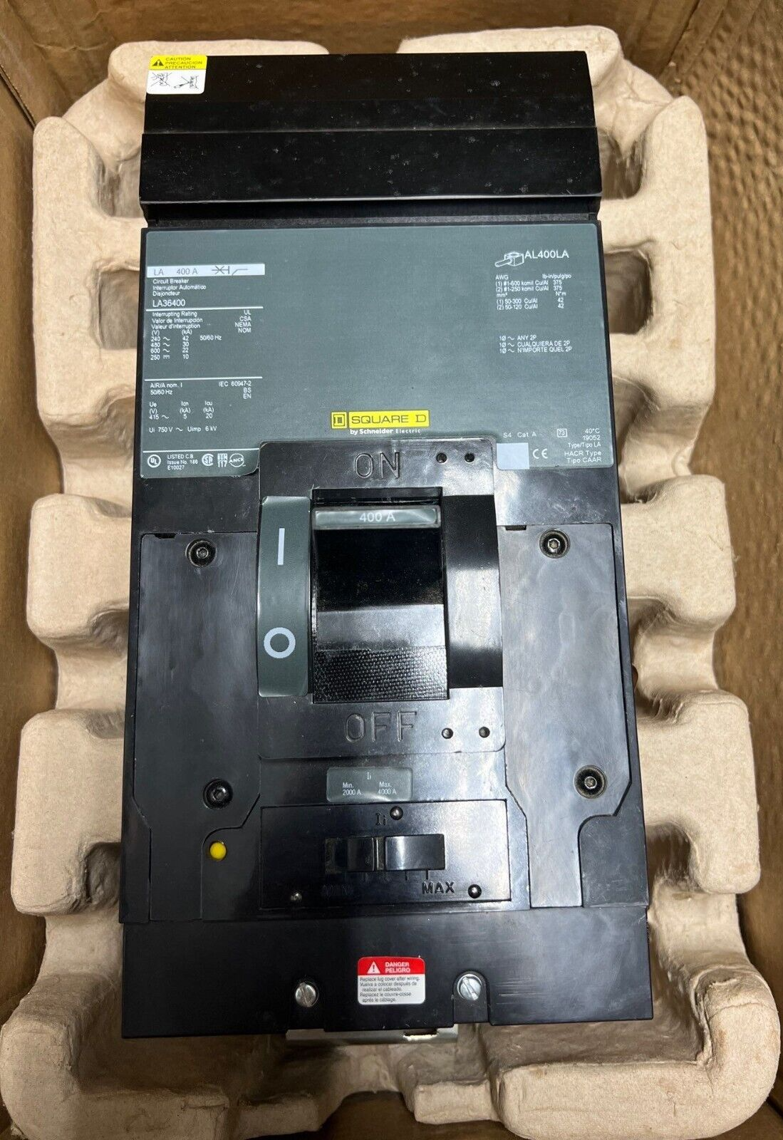 Square D LA36400 New