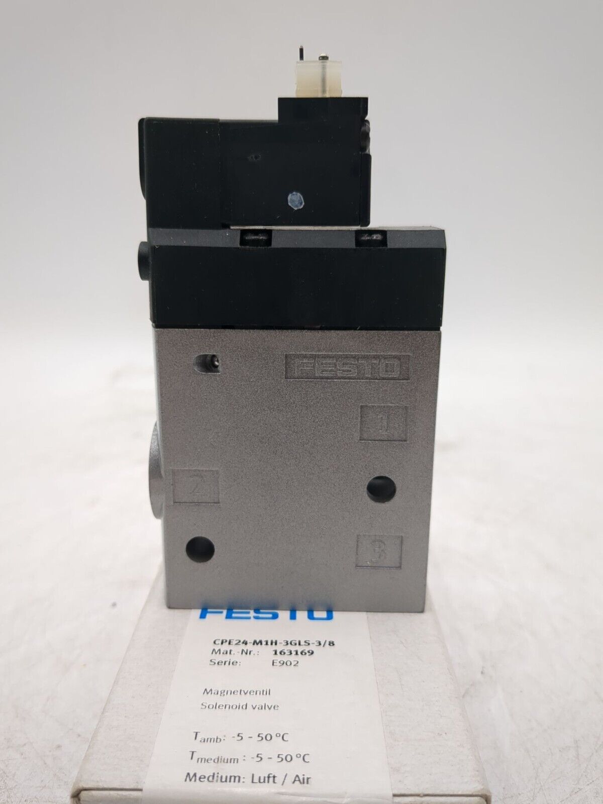 Festo CPE24-M1H-3GLS-3/8 New