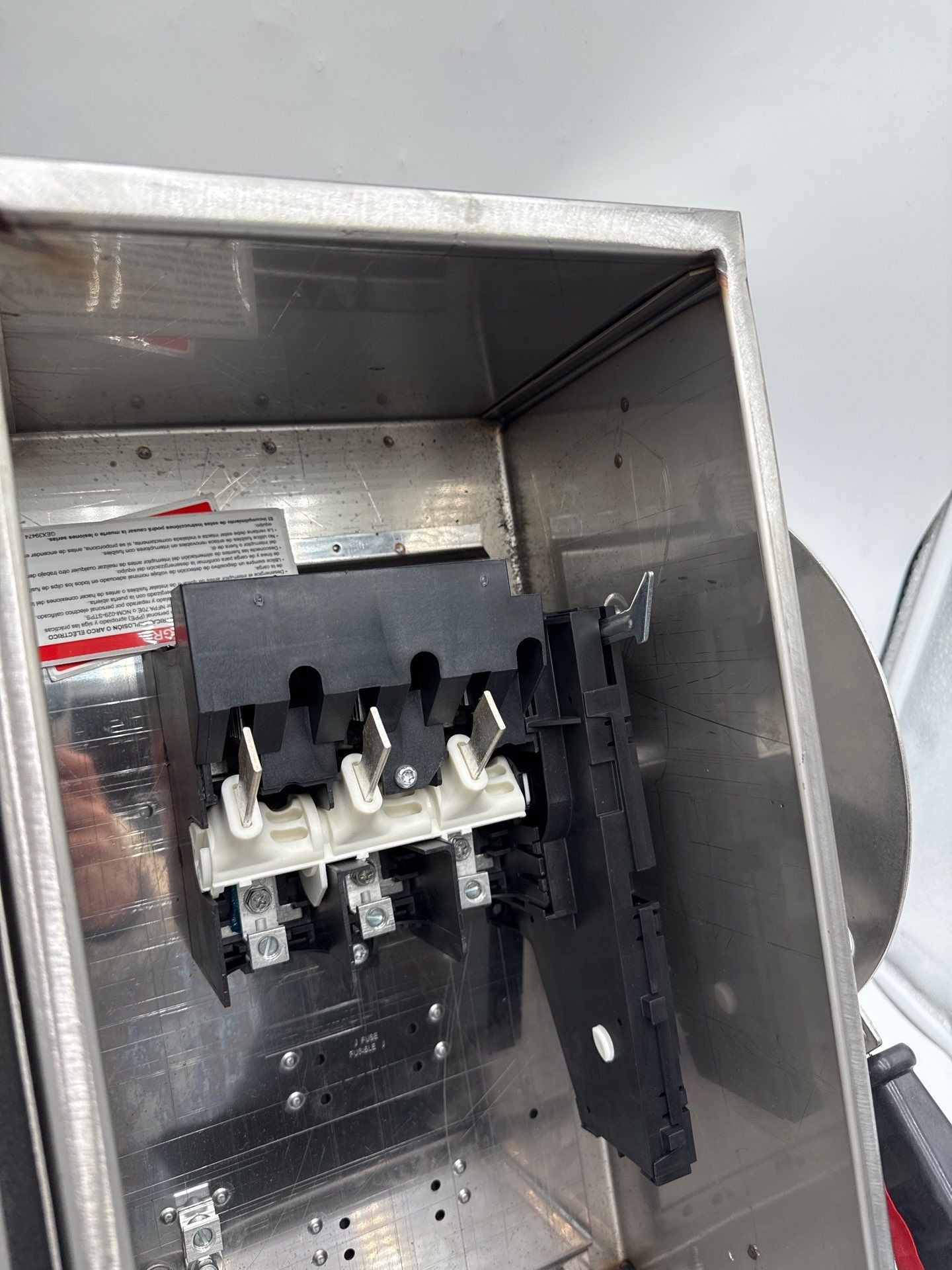 Square D VHU362SSGL Safety Disconnect Switch 60A 3P 600V Type 4X Encl SS New