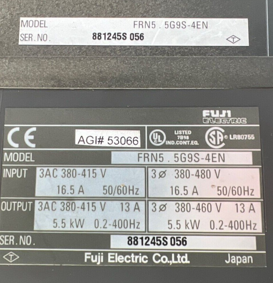 Fuji FRN55G9S4EN Used