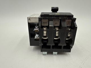 Square D QOB3351021 Circuit Breaker 35A 3P 240V Shunt Trip 35 Amp 3 Pole QOB Used