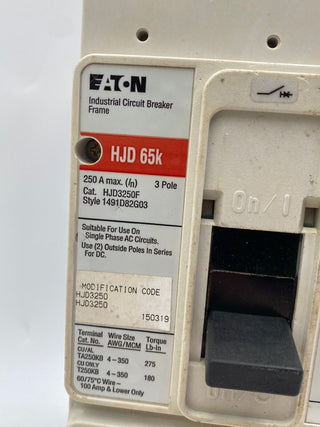 Eaton HJD3250 Used
