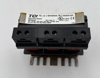 TCI KDRAA3L2 KDR Drive Reactor 480V 7.6A 3-Phase 50-60Hz Used