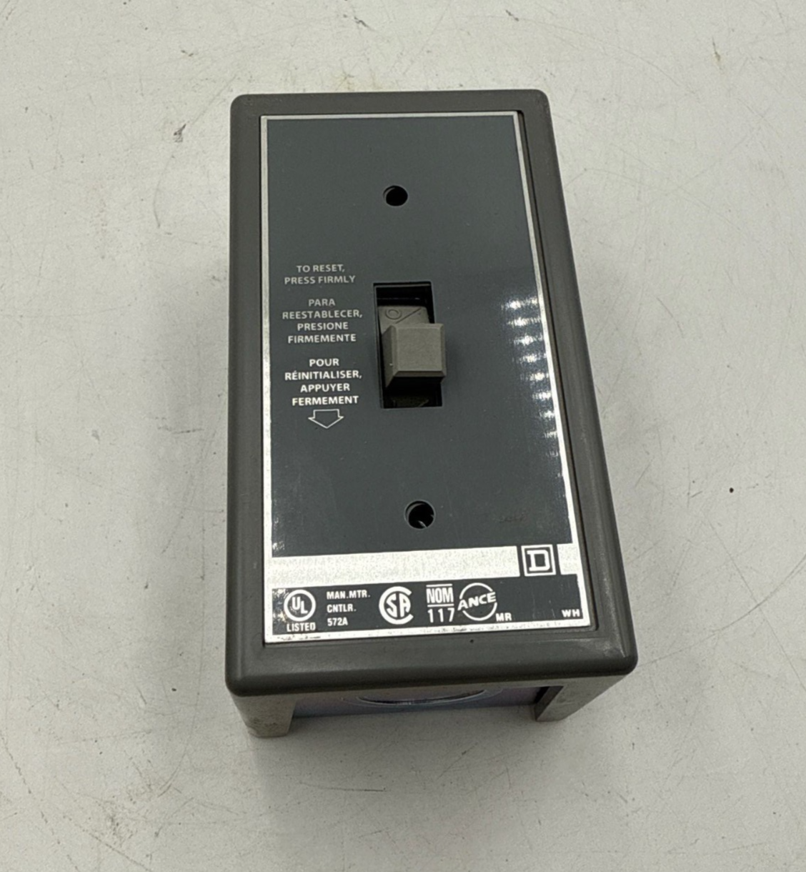 Square D 2510FG1 FHP Manual Motor Starter Switch Control NEMA Type 1 Indoor New