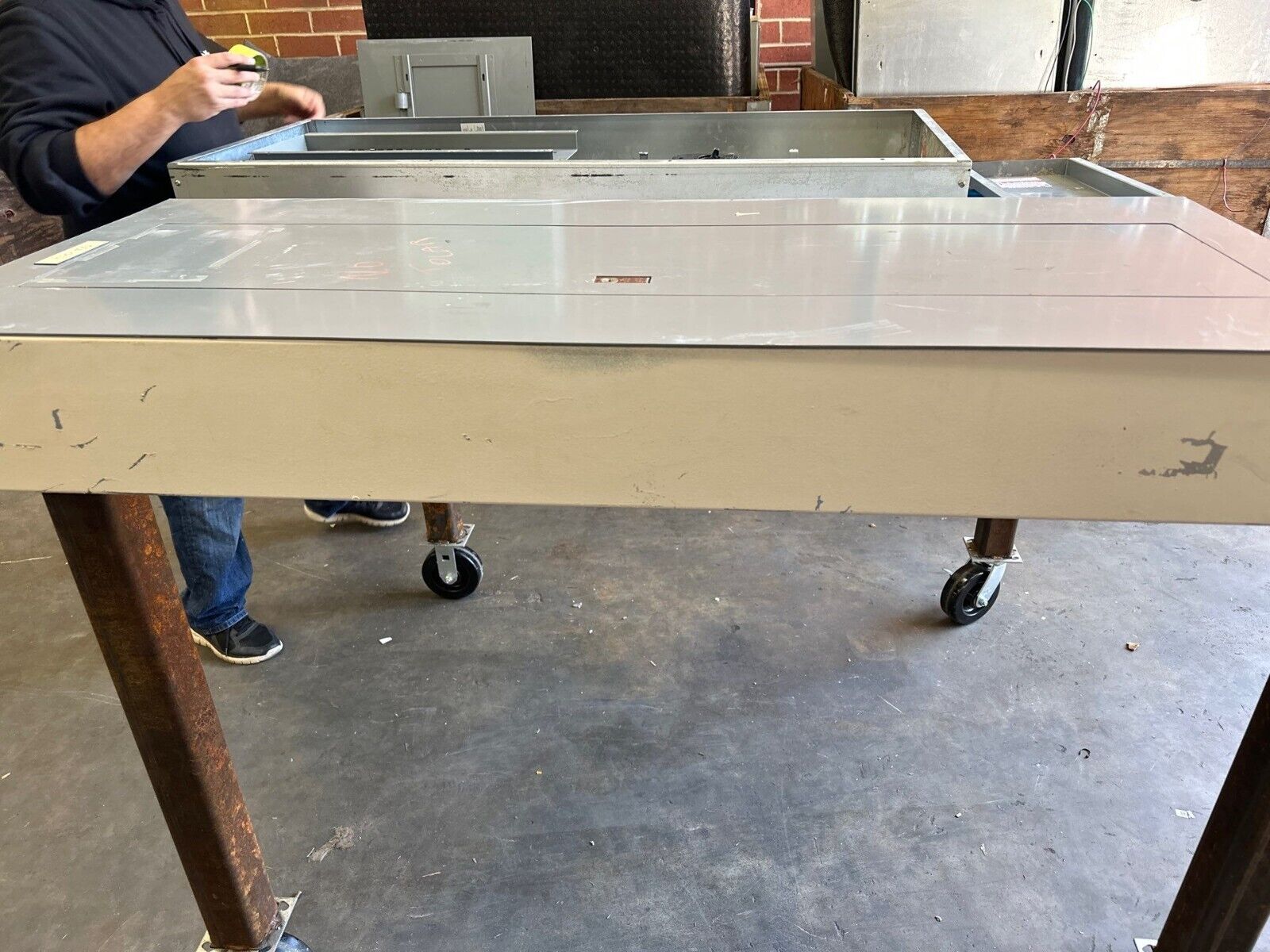 Square D NQOD Panelboard 225A 208Y/120V 3PH 42Cir 4W Indoor Encl MCB Q2L3100 P325 P324 Used