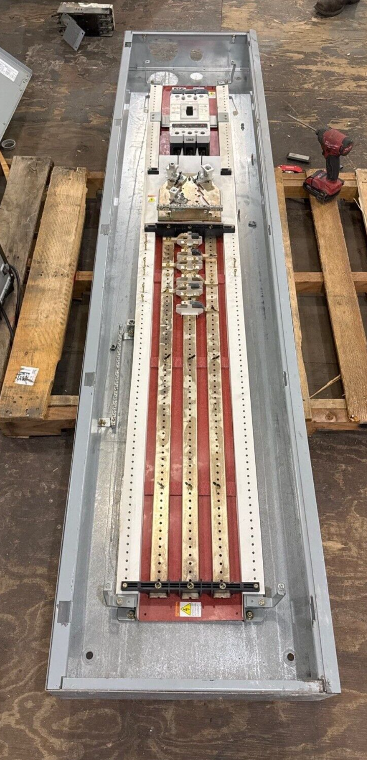 Eaton PRL3A Panelboard 400A 480/277V 3PH 4W 18 Cir Indoor Encl MCB HKD3400F P632 Used