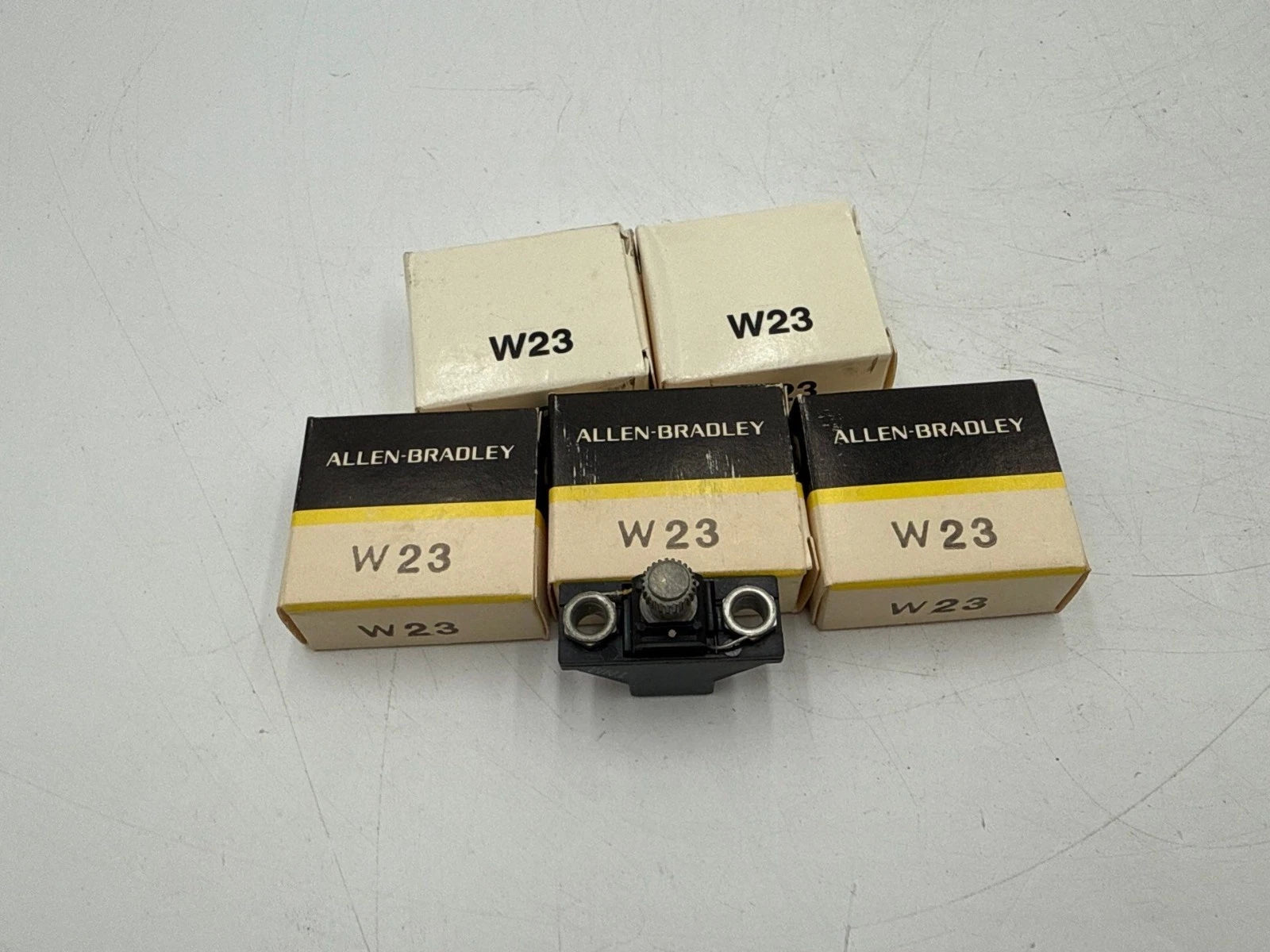 5PC Lot Allen Bradley W23 Thermal Overload Relay Heater Element Unit W-23 0.67A New