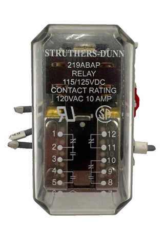 Struthers-Dunn 219ABAP-120VAC Used