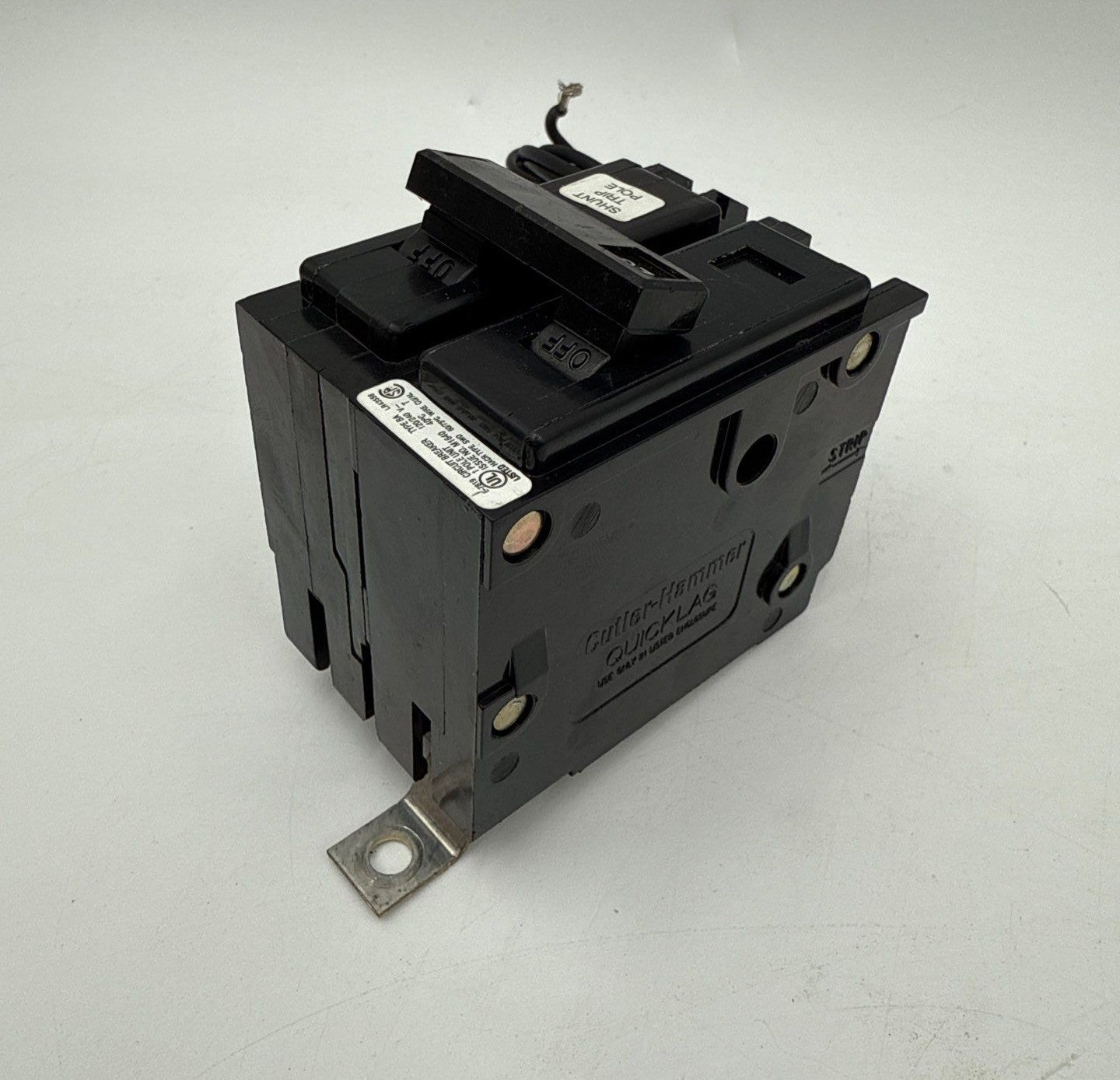 Eaton BAB1020S Circuit Breaker 20A 1P 120/240V BA Shunt Trip 20 Amp 1 Pole Used