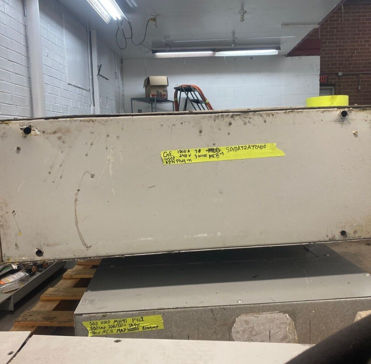 GE APN2312FH2A APN Plug In Panelboard 1200A 240V 3PH 3W Indoor Encl 1200 Amp P494 Used