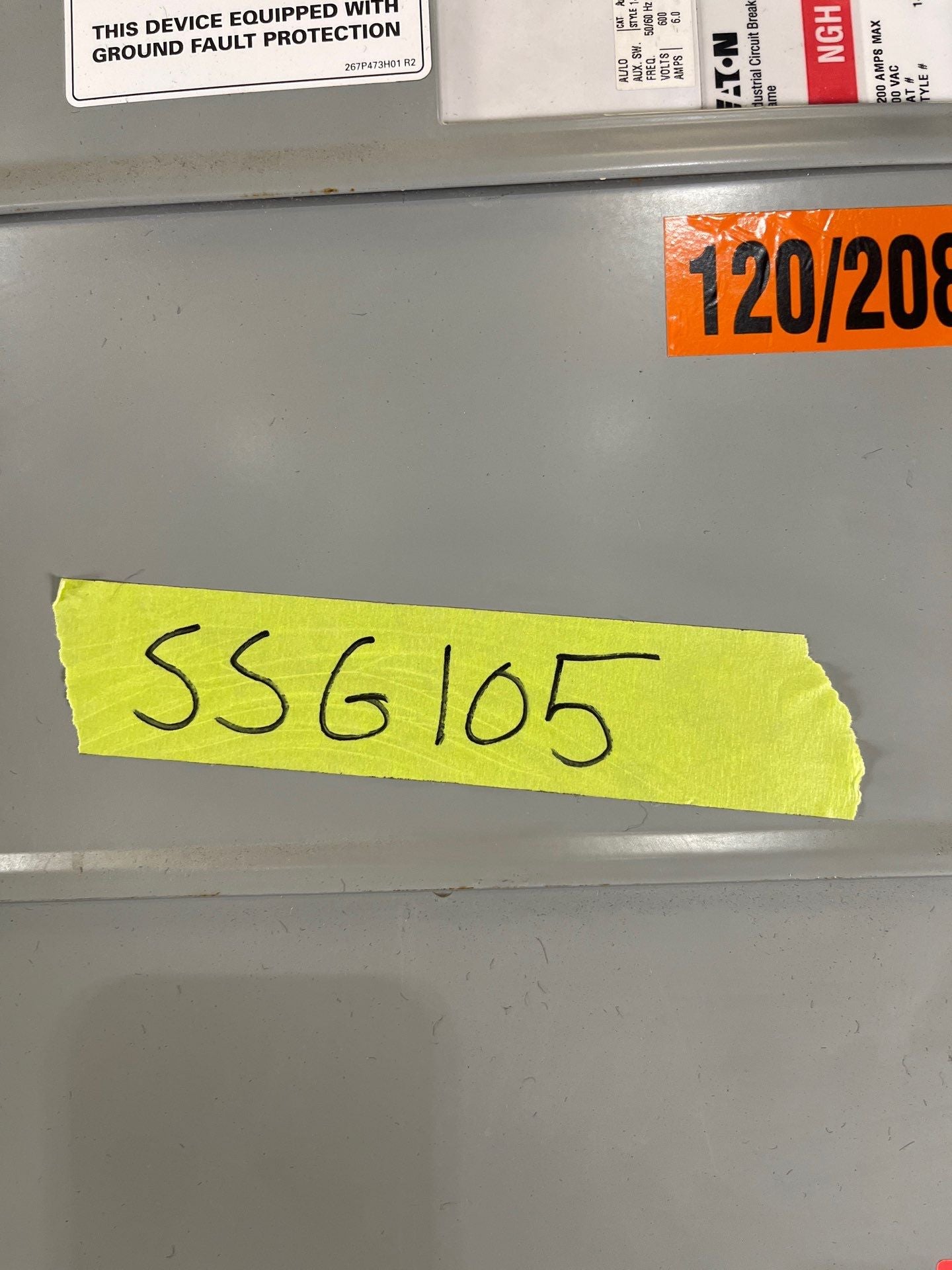 Eaton PRLC Switchboard 1200A 208/120V 3PH 4W NGH312039E LSIG Maintenance Mode Used