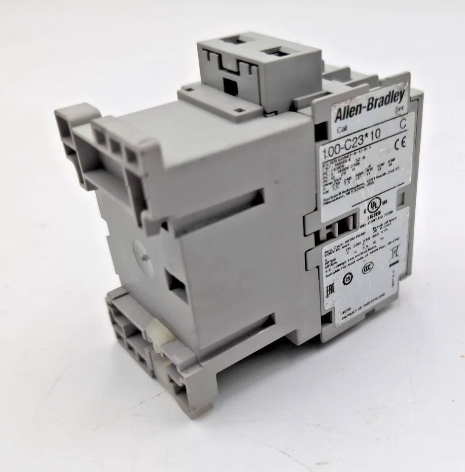 Allen-Bradley 100-C23KJ10 Bulletin 100-C Series IEC Contactor 24V 50/60Hz 23A Used