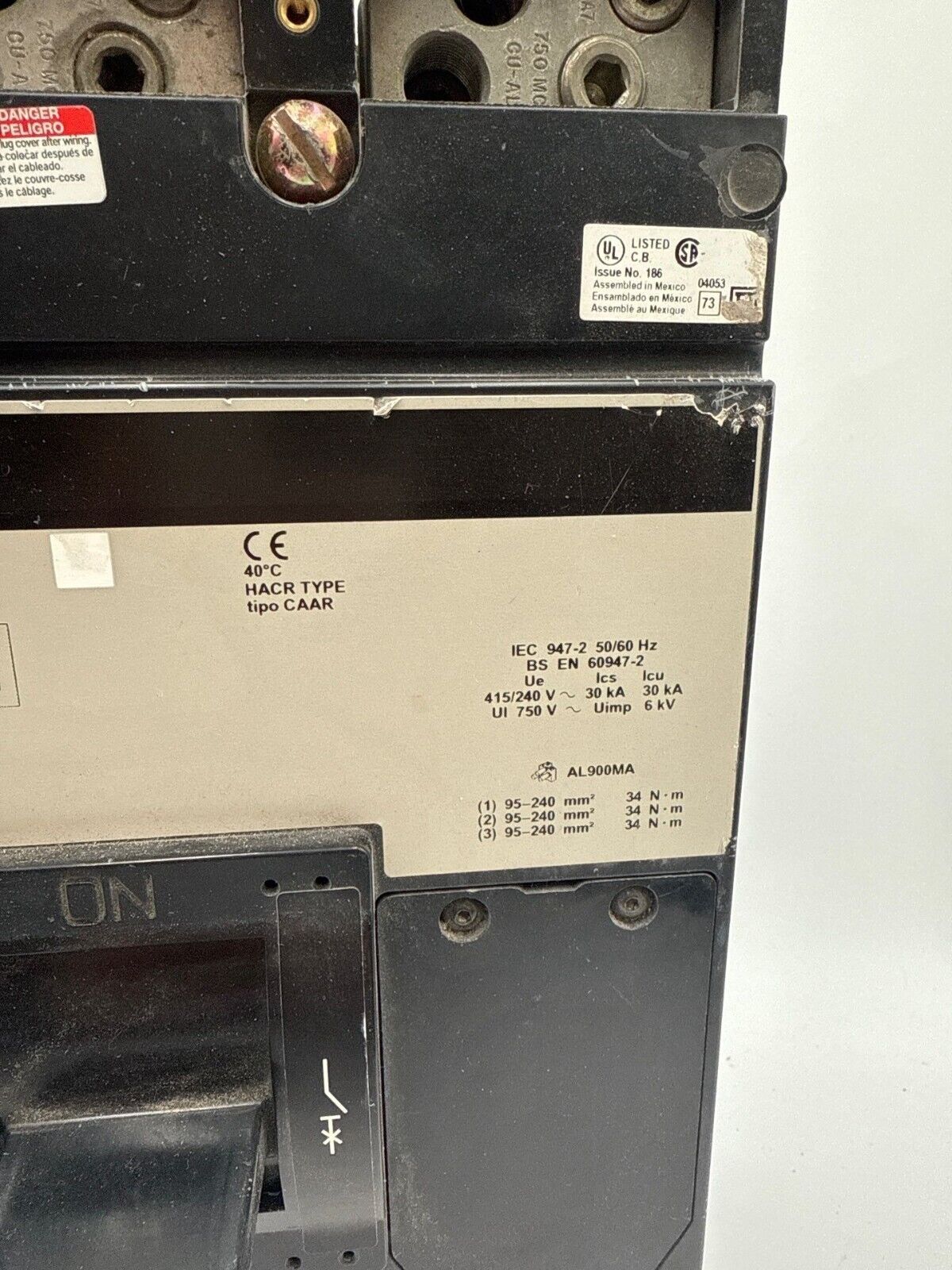 Square D MAP36800MT Used