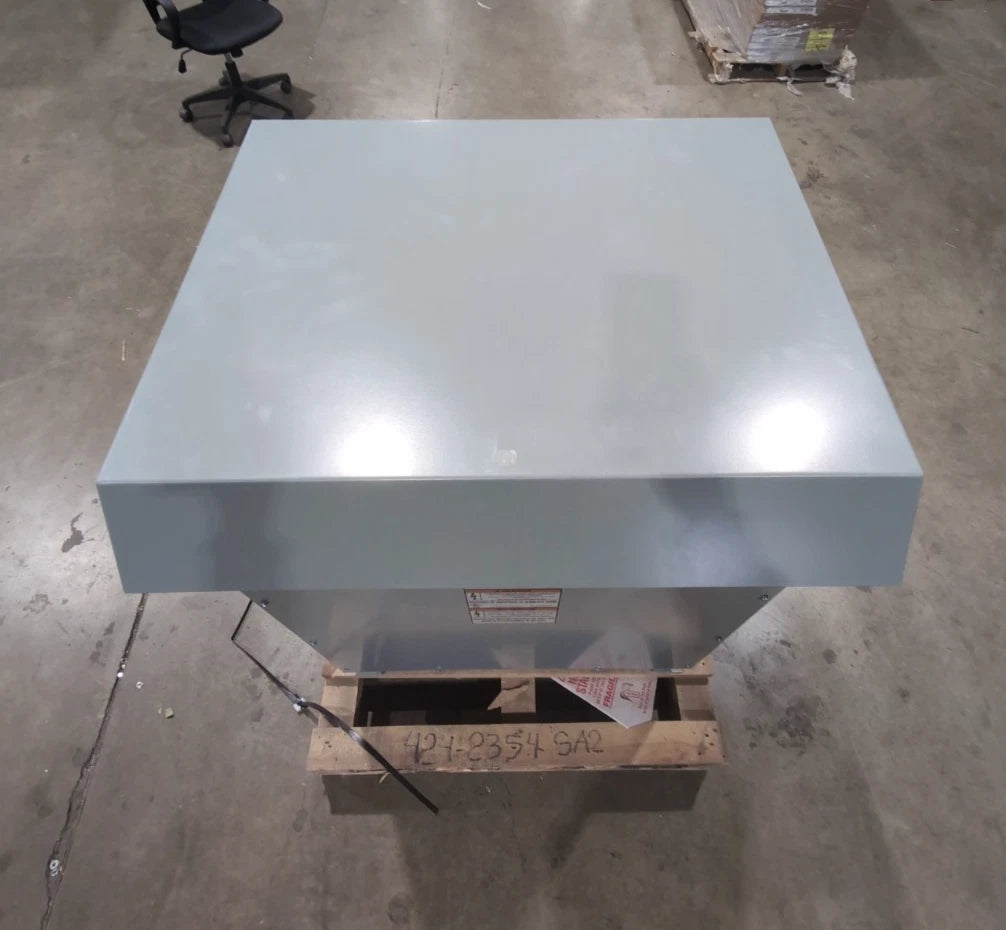 112.5KVA Siemens 3F3Y112K13FD16 Transformer Pri 480V Sec 208/120V 3PH 3R Encl New