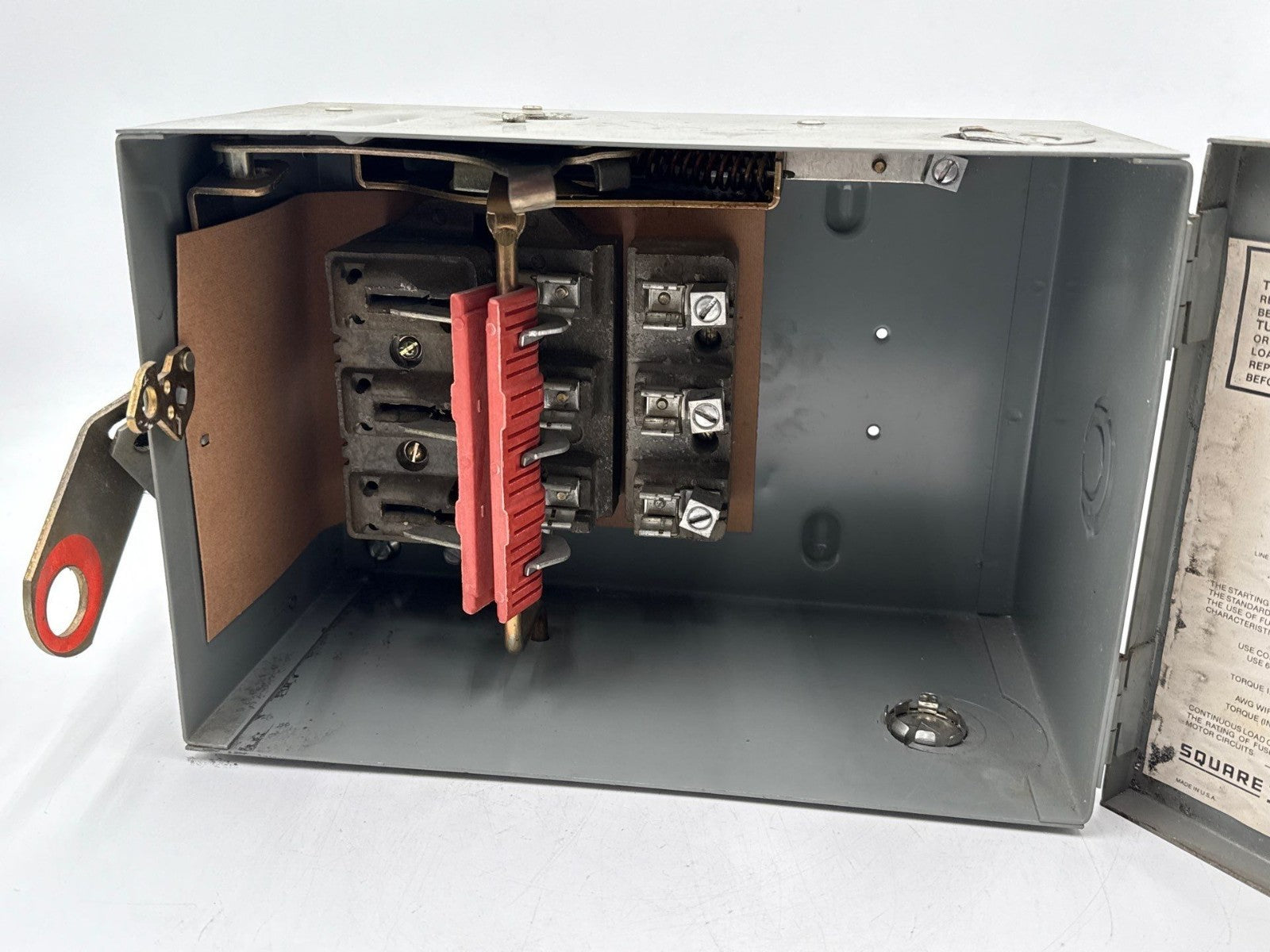 Square D PQ-4203G Busplug I-Line Busway Unit Switch 30A 3PH 4W 240V 30 Amp Used