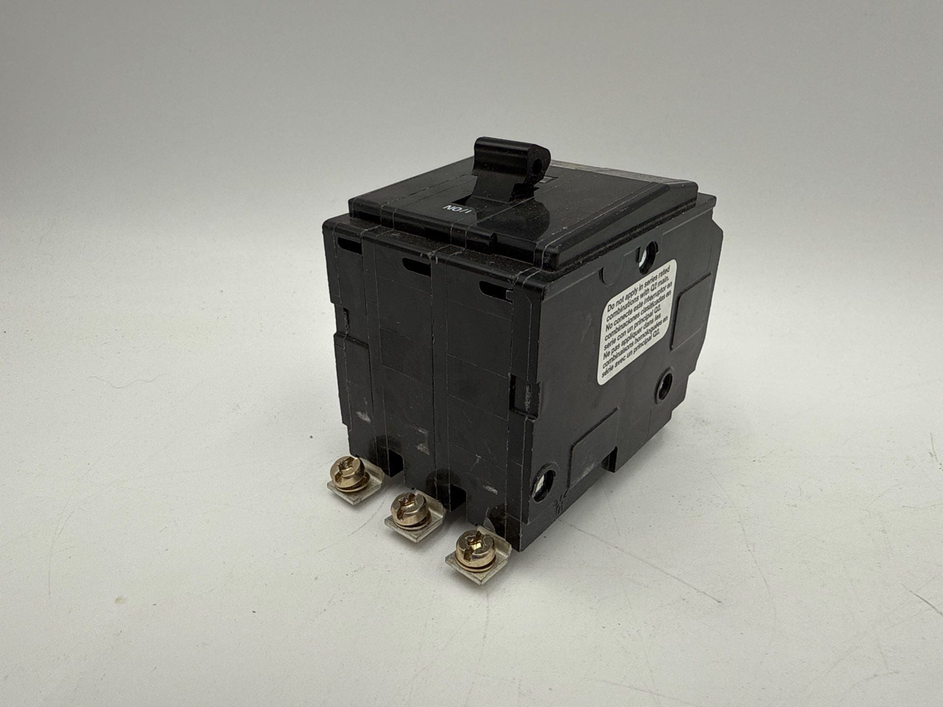 Square D QOB360 Circuit Breaker 60A 3P 240V 3PH QOB 60 Amp 3 Pole Bolt On Used