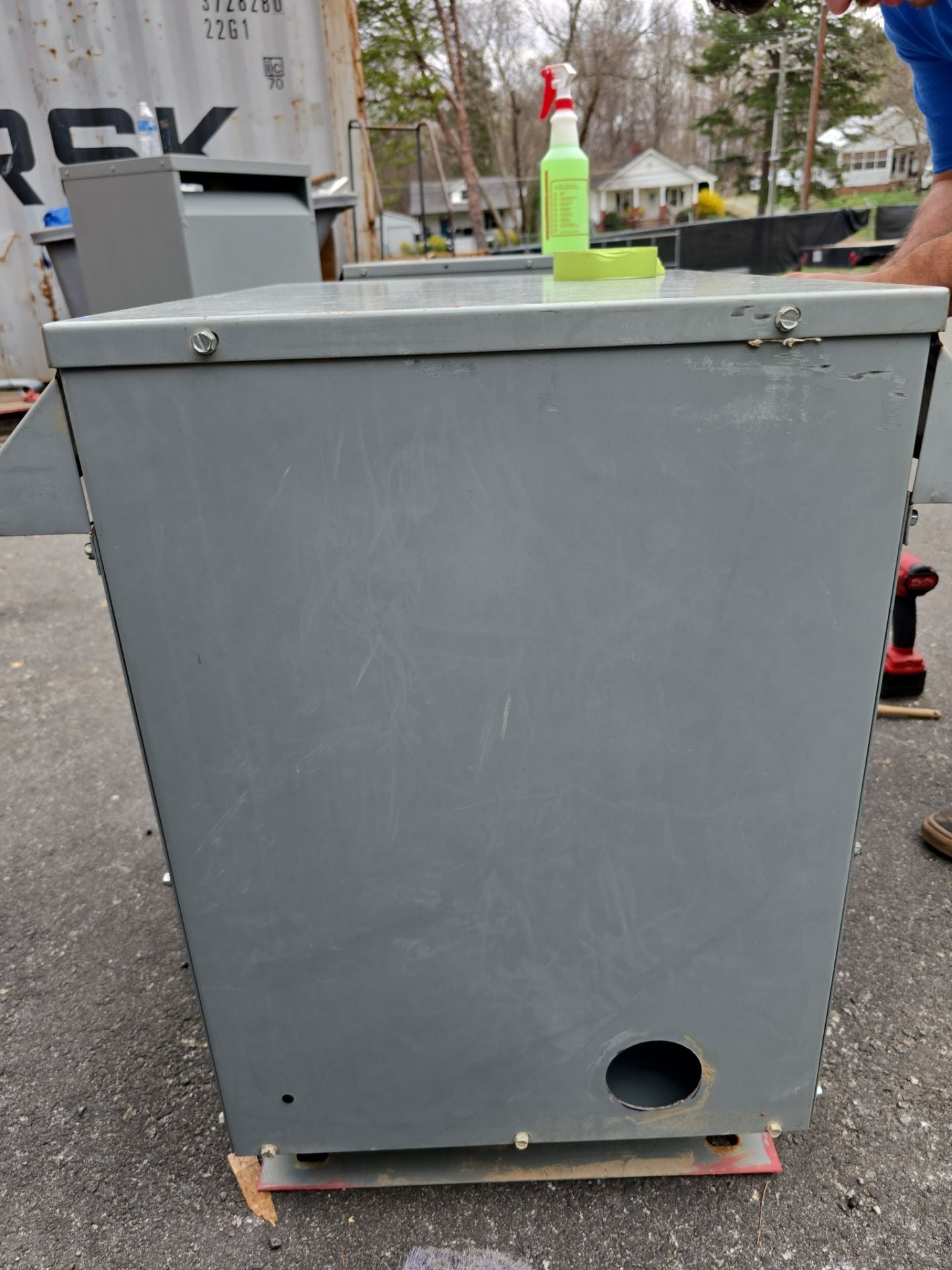 45KVA Siemens 3F3Y045TP1DS Transformer Pri 480V Sec 208/120V 3PH 3R Encl Used