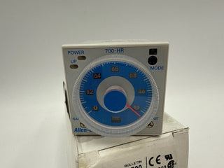 Allen Bradley 700-HR52TA17 Ser C Timing Relay 0.05s-300h 100-240V 11 Pin New