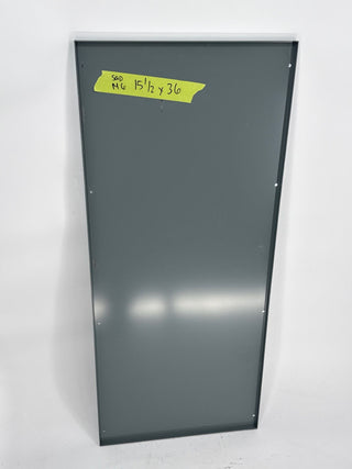 Square D Model 6 15-1/2" x 36" MCC Blank Filler Plate Motor Control Center New