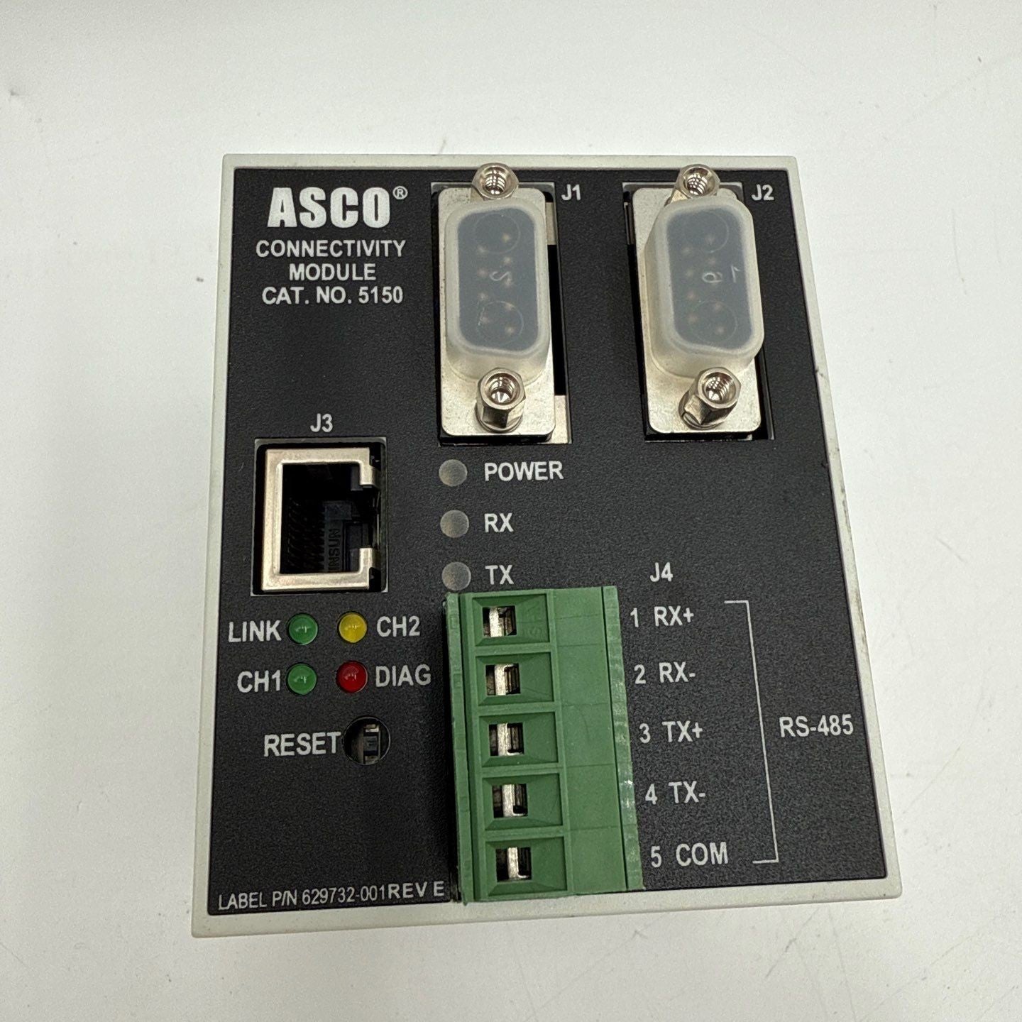 ASCO 5150 Connectivity Module 629732-001 Rev E Used
