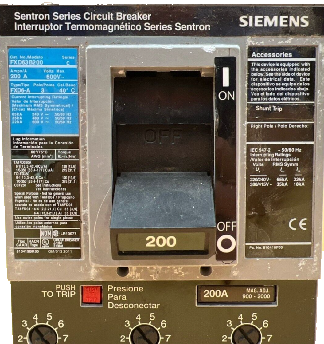 Siemens FXD63B200 New