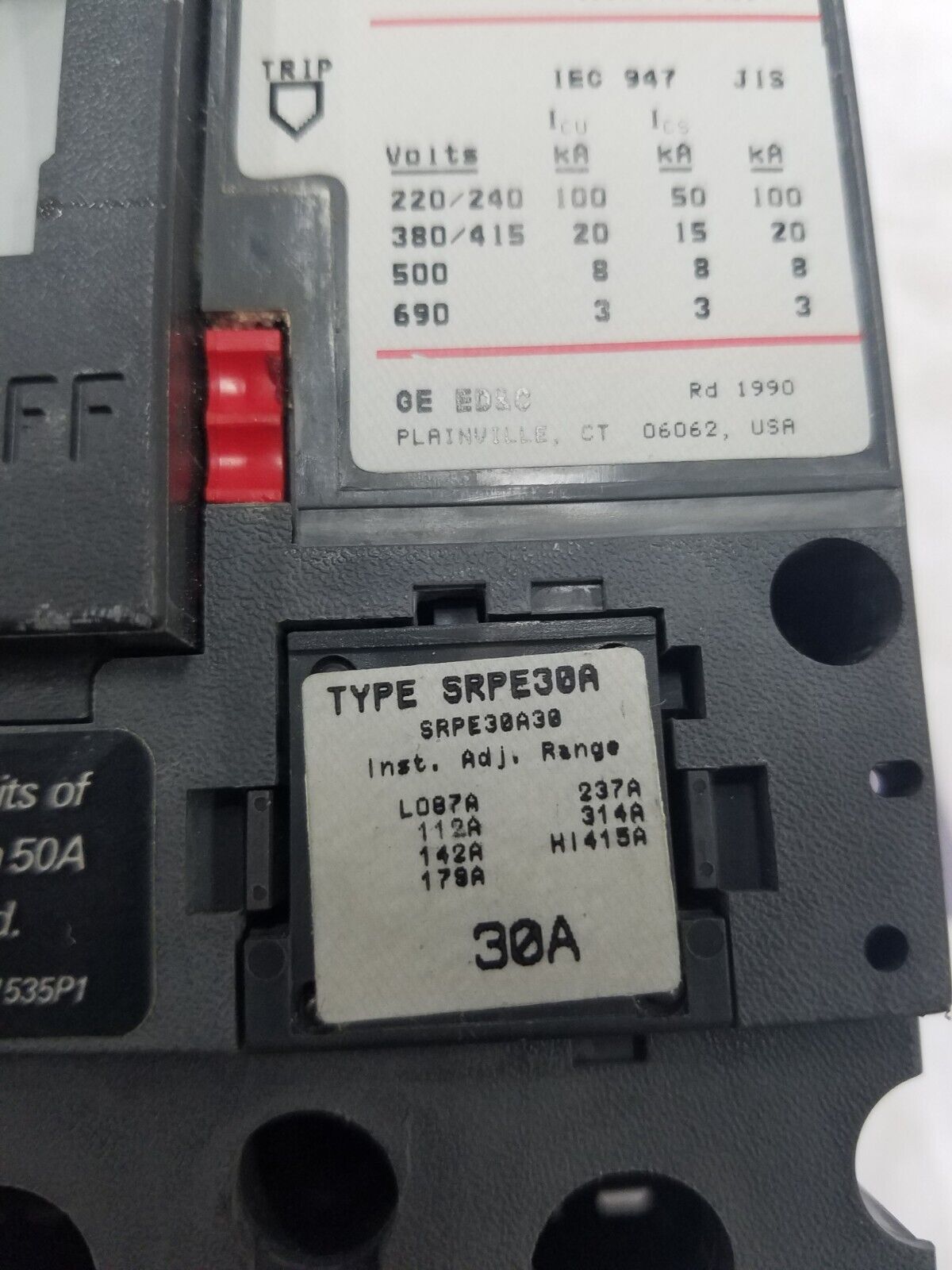 GE SELA36AT0030 Used