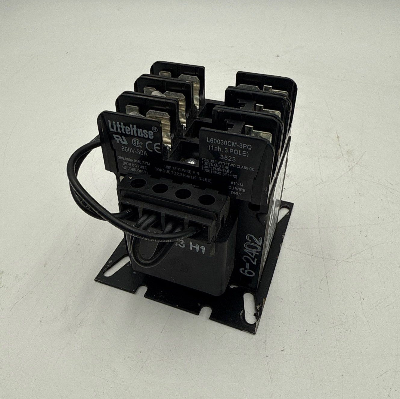 Allen Bradley 1497-B-BASX-3-N Control Power Transformer 0.080kVA Pri 240/480V Sec 120V Used