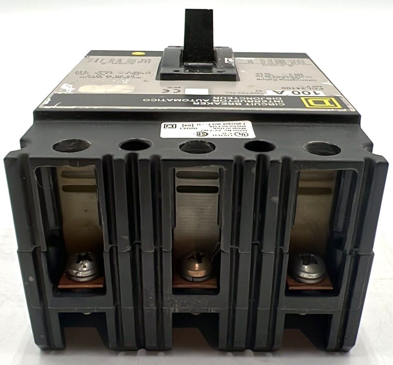 Square D FCL34100 Used