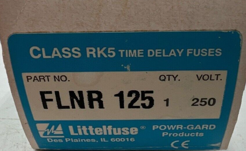Littelfuse FLNR125 New