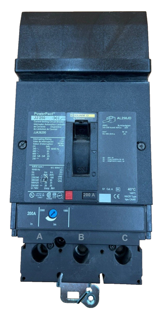 Square D JJA36200 Used