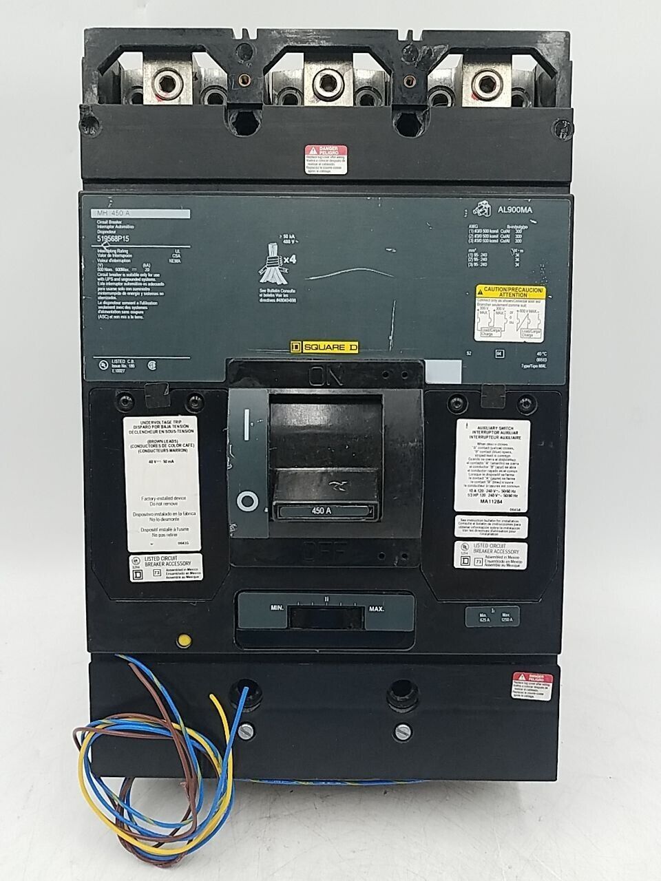 Square D MHL3645025DC3903 Used