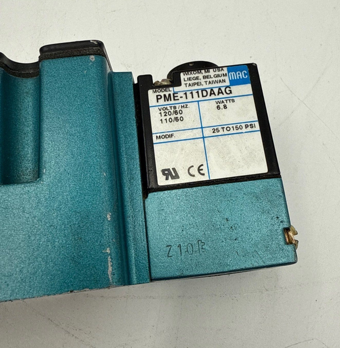 MAC 6243C-000-PM-111DA Solenoid Valve PME-111DAAG New
