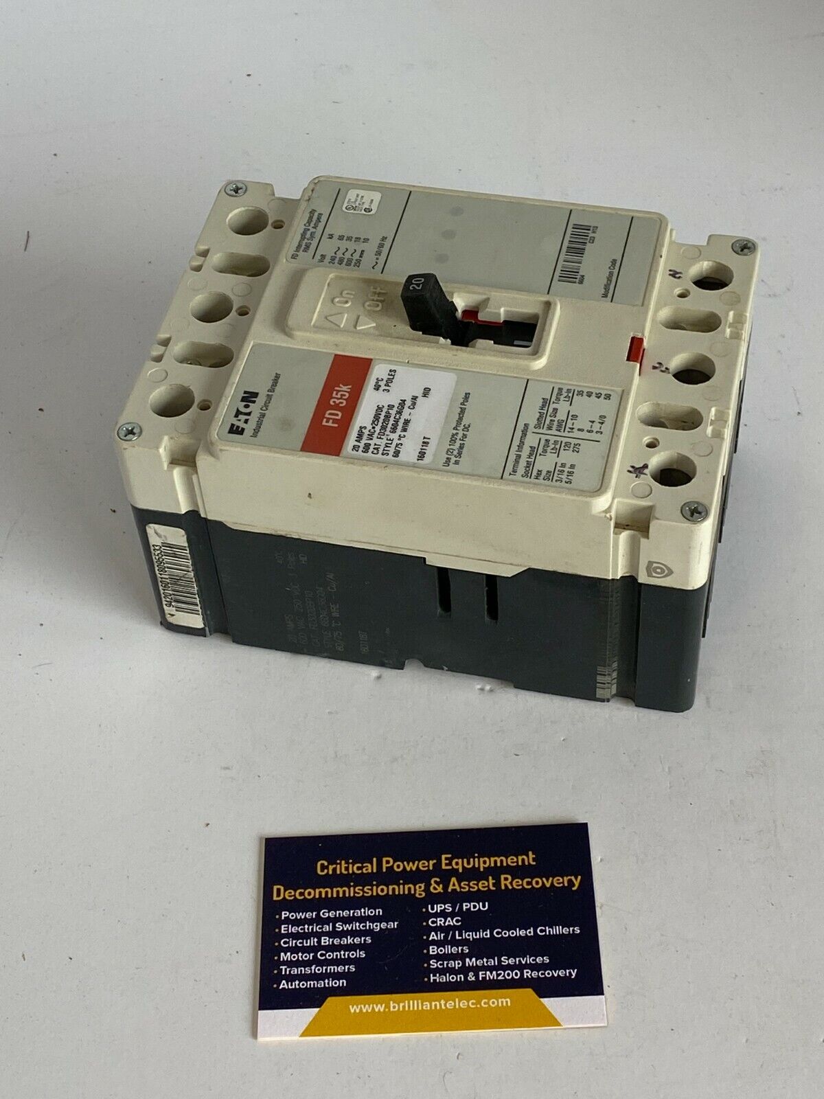 Cutler-Hammer FD3020 Used