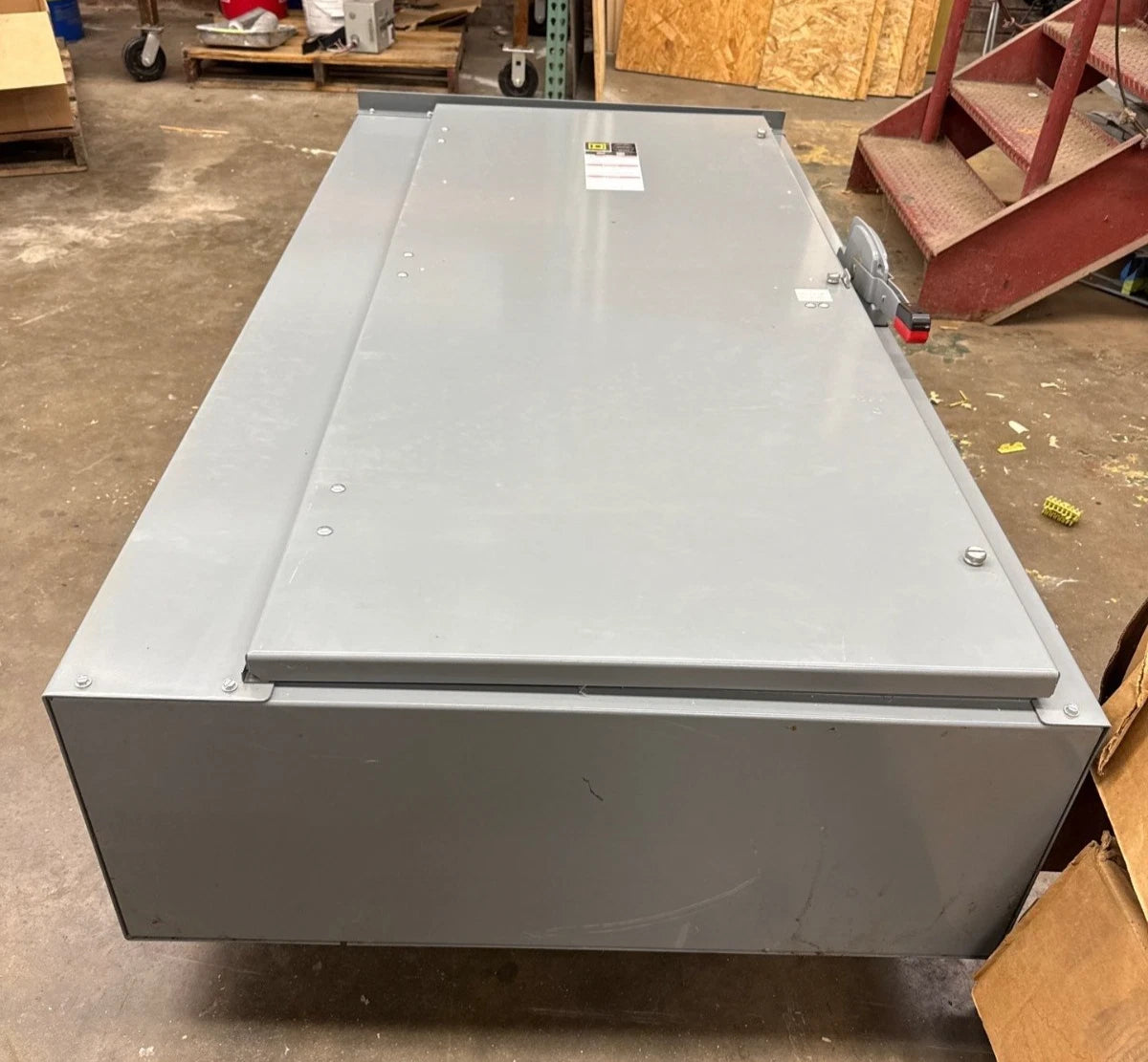 Square D H367NR Safety Disconnect Switch 800A 3P 600V 3PH 3R Outdoor 800 Amp Used