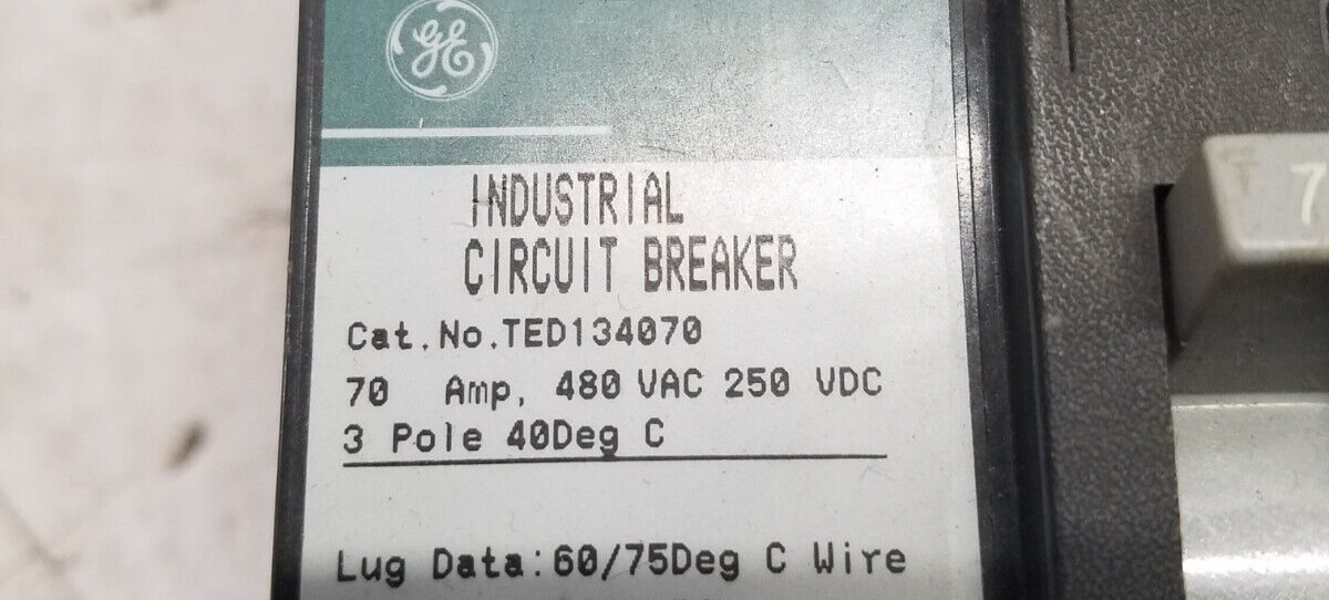 GE TED134070 Used