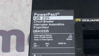 Square D QBA32225 Used
