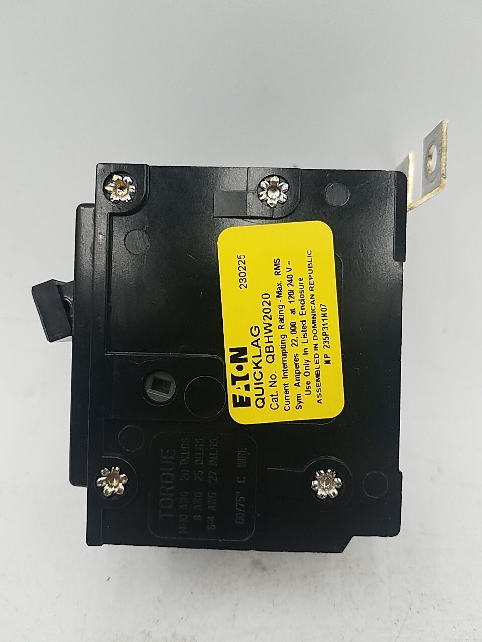 Cutler-Hammer QBHW2020 New