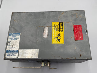 Westinghouse 1BP-FB Busway Circuit Breaker Enclosure 150A 600V Bus Plug Used