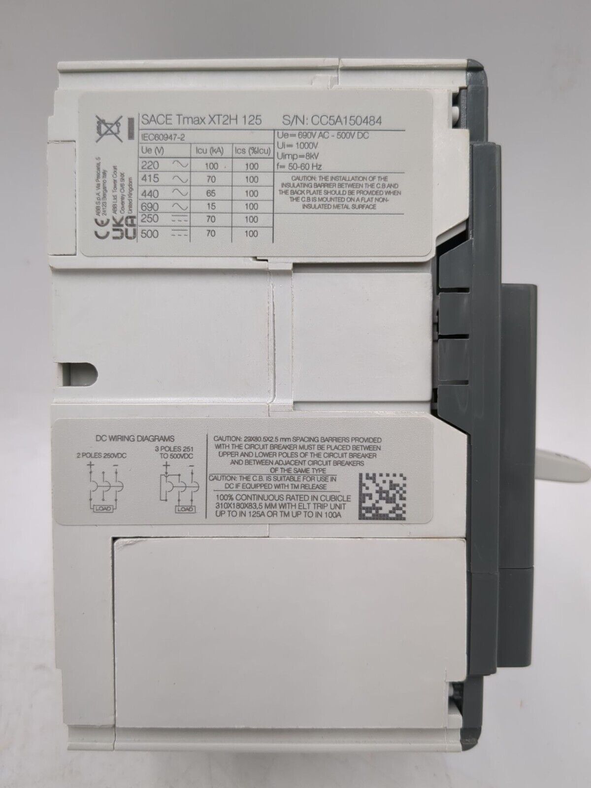 ABB XT2HQ3070AFF000XXX New