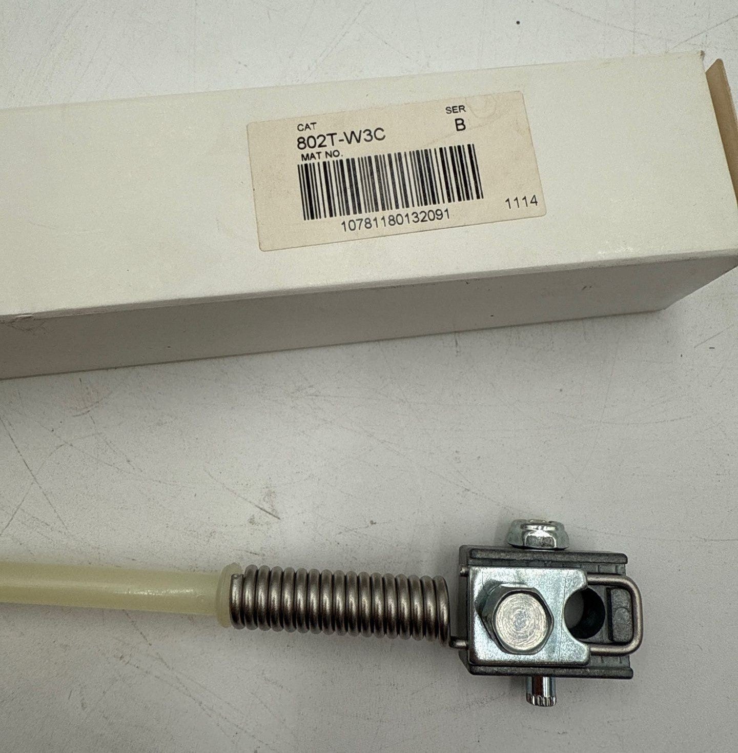 Allen Bradley 802T-W3C Operating Lever Spring Rod Nylon 12in Long 0.25in Dia New