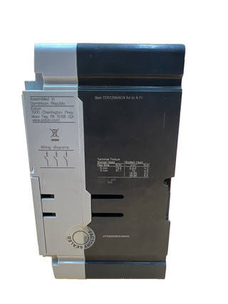 Cutler Hammer PDG23M0030TFFL Circuit Breaker 30A 600V 3P Bolt On 30 Amp 3 Pole