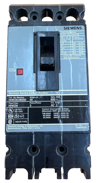 Siemens HHED63B050 Used